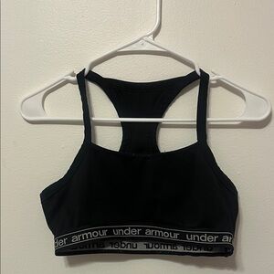 UNDER ARMOUR Black Sports Bra